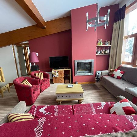 בור סן מוריס Confort Et Espace Pour Cet Appartement Duplex De 100 M2 Avec Grand Sejour Expose Sud Avec Cheminee, 4 Chambres , Acces Direct Aux Pistes De Ski Et Au Golf Dans La Residence Edenarc Avec Piscine, Jacuzzi Et Spa מראה חיצוני תמונה