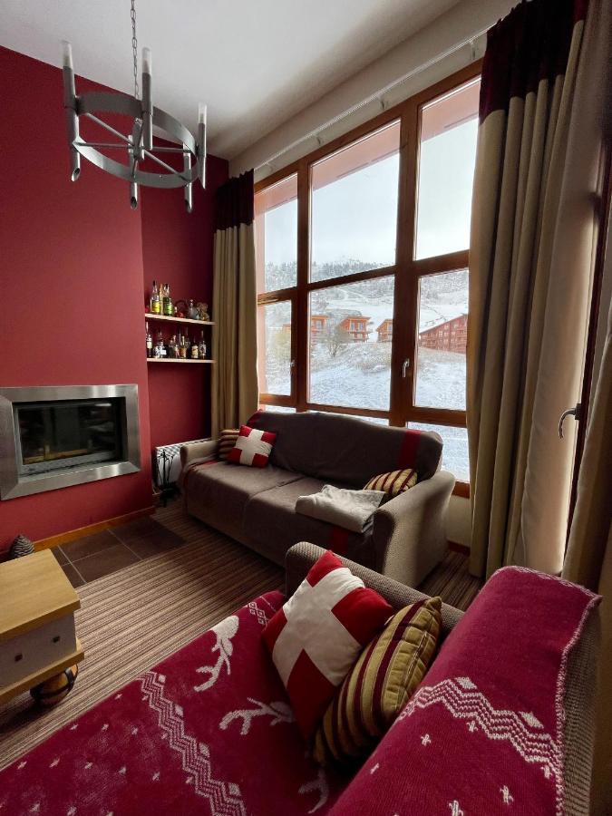 בור סן מוריס Confort Et Espace Pour Cet Appartement Duplex De 100 M2 Avec Grand Sejour Expose Sud Avec Cheminee, 4 Chambres , Acces Direct Aux Pistes De Ski Et Au Golf Dans La Residence Edenarc Avec Piscine, Jacuzzi Et Spa מראה חיצוני תמונה